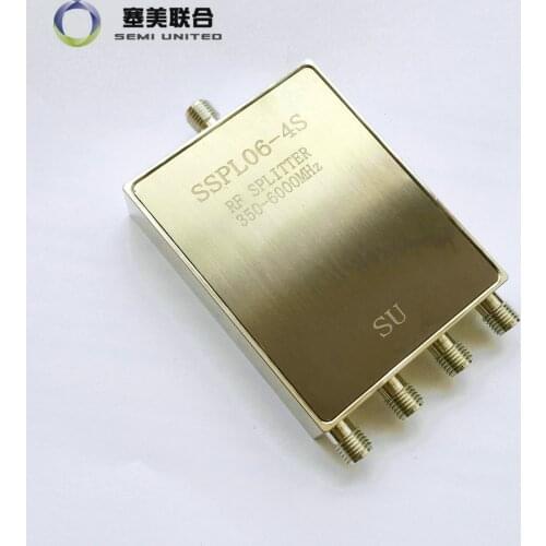 350M-6G RF power splitter, WIFI,sma,GPS,LTE One divide into four Quad power splitter distributor