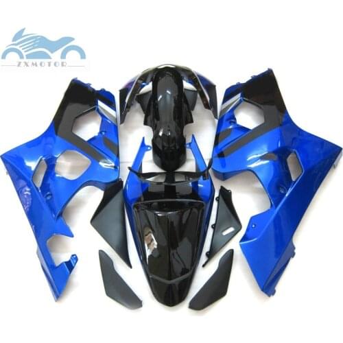 Free Custom Fairing kits for SUZUKI K4 GSXR600 750 motorcycle sport fairings 04 05 GSXR750 GSX R600 blue black body repair parts