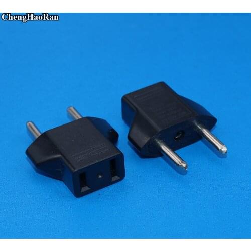 ChengHaoRan New EU To China Plug Adapter Socket Plug Converter Travel Electrical Power Adapter Socket EU To China Plug EU to CN