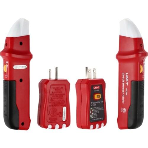 Detector Wiring Cable Tracker Uni t UT25A UT25B Smart Socket Tester Pro Circuit Breaker Finder 90V-120V LED Indication