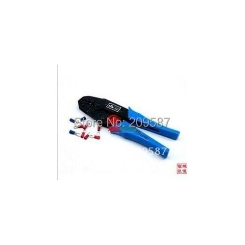 For Insulated Terminals Ratchet Crimping Plier AWG 22-10 0.5-6.0mm HS-30J