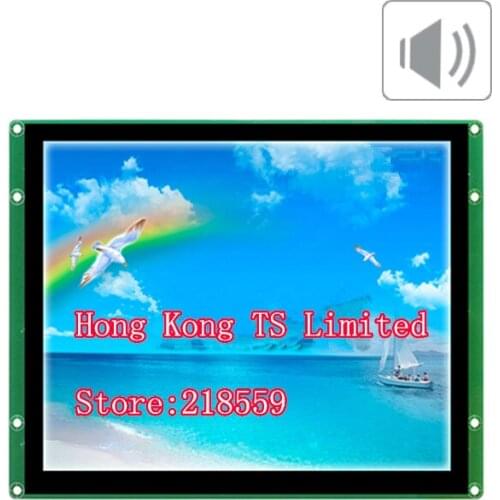 DMT80600T080_07WT 8 inch serial port screen industry Capacitive touch screen Voice configuration LCD