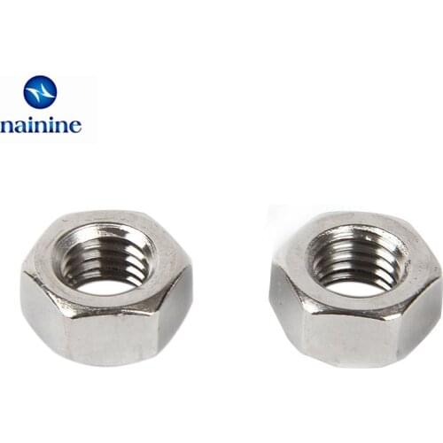 [M1.2 M1.4 M1.6] DIN934 Carbon Steel Micro Hex Nut Hexagon Nuts Metric Thread Electronic Small Nuts Suit For Screws B139
