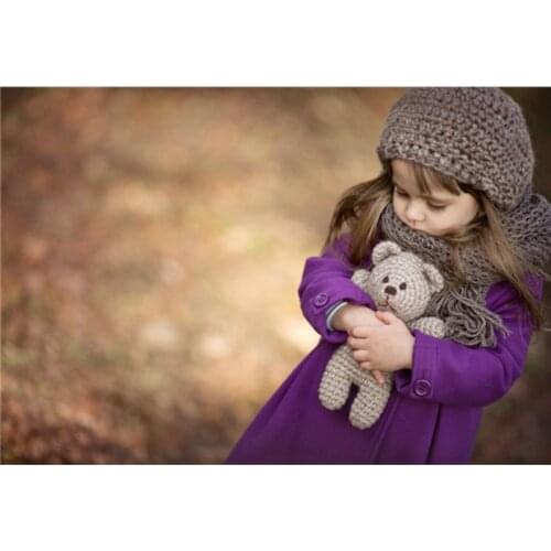 Mosaic needlework 3D diy diamond painting picture of child cross stitch square rhinestone drill embroidery the little girl 6864R