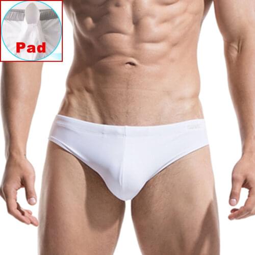 Push Up Pad Mens Swim Briefs DESMIIT Swimwear Men Swimming Trunks Hot Sexy Gay Swimsuit Bathing Suit Short zwembroek heren sunga
