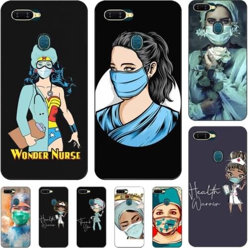 ZFGHSHYQ Nurse Queen Doctor Hero Fight Soft Cover Phone Case For Oppo Reno2 Z 2Z Realme5 6 Pro R9S 11 Plus 15 17 Pro