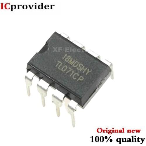 10pcs/lot TL071CP DIP8 TL071 DIP-8 071CP DIP TL071C New and Original IC Chipset