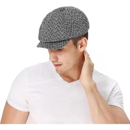 New outdoor spring autumn Hat for men Golf Driving Flat cap Berets men sports golf hat