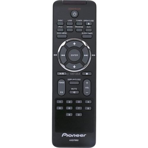 New AXD7682 AV Remote for Pioneer DVD Receiver System X-EM21 X-EM11 XEM21 XEM11