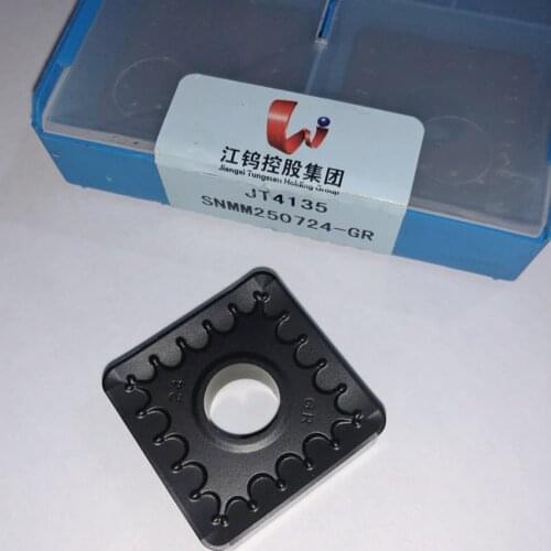 JXTC CNMM250924-HTR JT4125 / SNMG250924-GR JT4125 / SNMM250724-GR JT4135 / SNMM250924-GR JT4135 CNC carbide inserts 5PCS/BOX