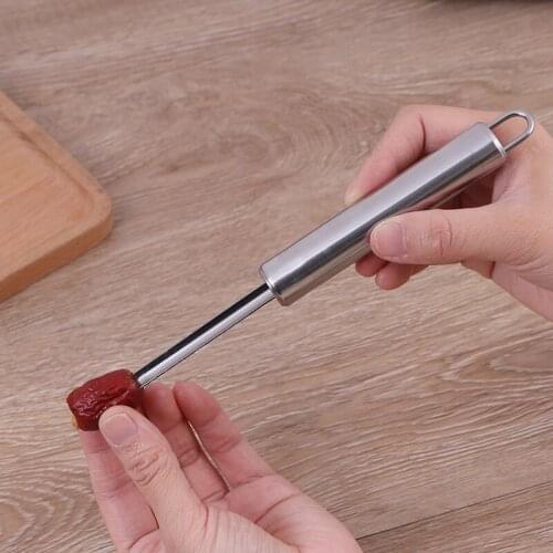 High-quality Stainless Steel Jujube Pitting Device Fruit And Jujube Pitting Device Easy Twist Kitchen Tool