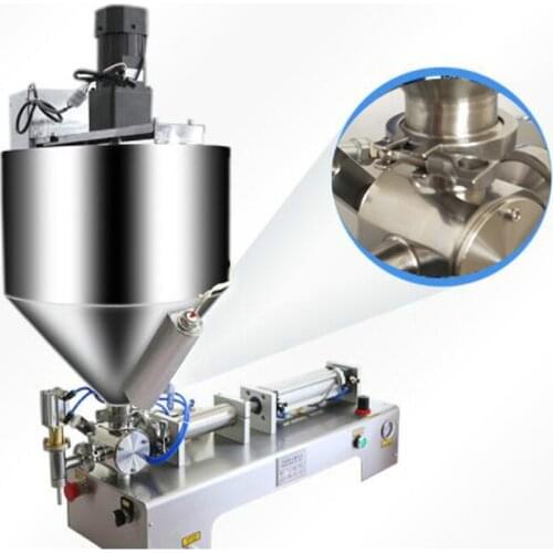110V/220V Heating Stirring Filling Machine Single-head Gel Filling Machine Pneumatic Piston