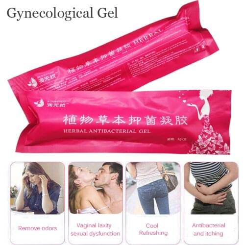 5pcs Chinese Herbs Vaginal Tightening Anti Inflammation Vaginal Clean Gynecological Gel Trichomonas Female SEX Health Nursing