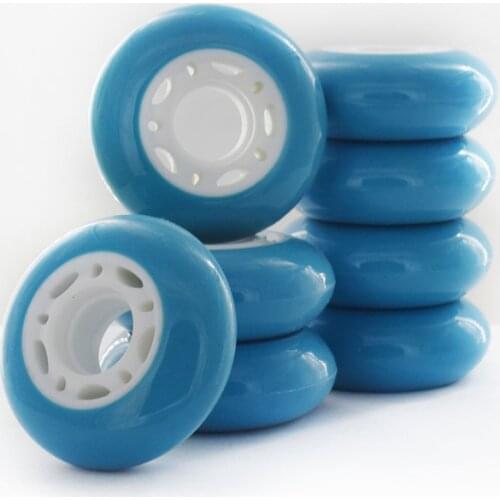 [64 70 72mm] 82A Kids Wheel, Children Wheels For Inline Skate Roller Skates Scooter, 24mm Width 8 Pcs/set