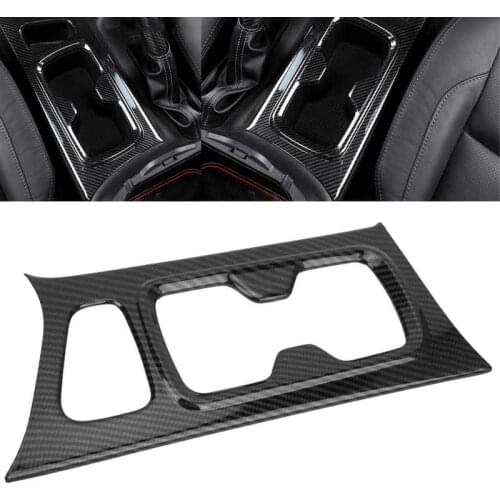 Car Interior Water Cup Holder Panel Cover Trim Fit for Nissan Navara Frontier NP300 2015 2016 2017 2018 2019 Car style