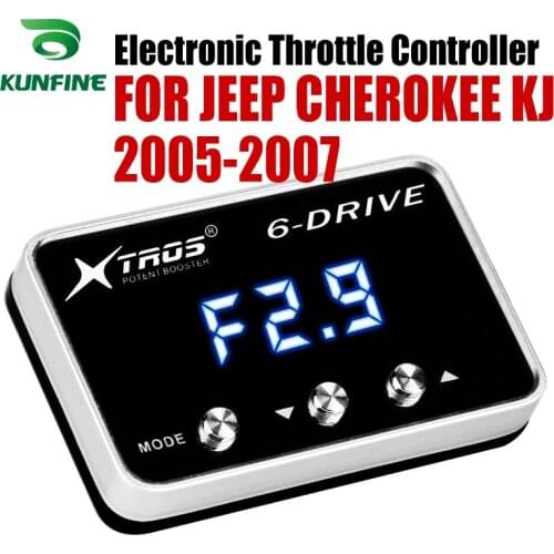 Car Electronic Throttle Controller Racing Accelerator Potent Booster For JEEP CHEROKEE KJ 2005-2007 Tuning Parts Accessory