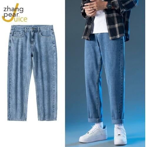 Straight Pants Mens Fashion Solid Color Casual Pants Men Streetwear Loose Japanese Trousers Mens
