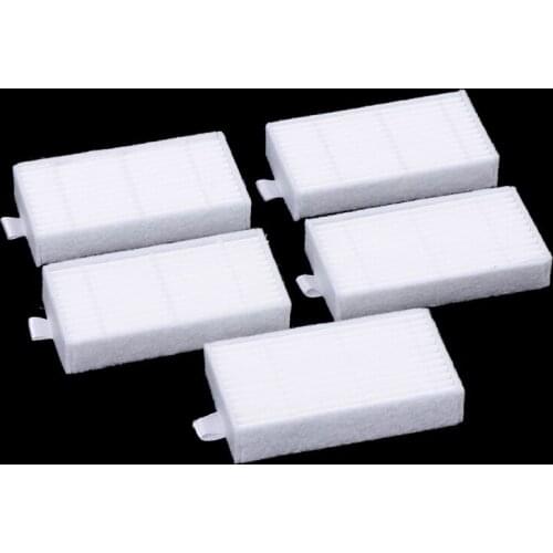 5Pcs Replacement Filters Parts HEPA Cleaner For Cleaning Robot Vacuum Accessory