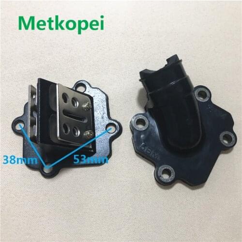 Motorcycle scooter intake manifold reed valve JOG50 JOG90 XH90 ZR EVO 5BM intake reed valve for Yamha 50cc 90cc JOG 50 90