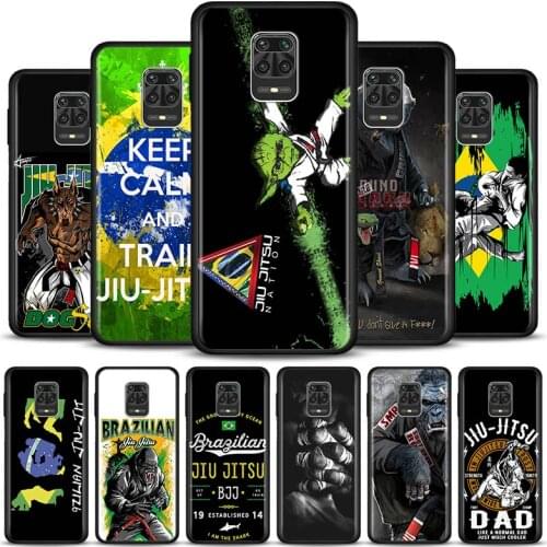 BJJ Cover for Xiaomi Redmi Note 9 9s 8T 8 Pro 7 Case for REDMI 8A 9A 9C 9T 9i Power Silicone Capa Soft Back Brazilian Jiu Jitsu