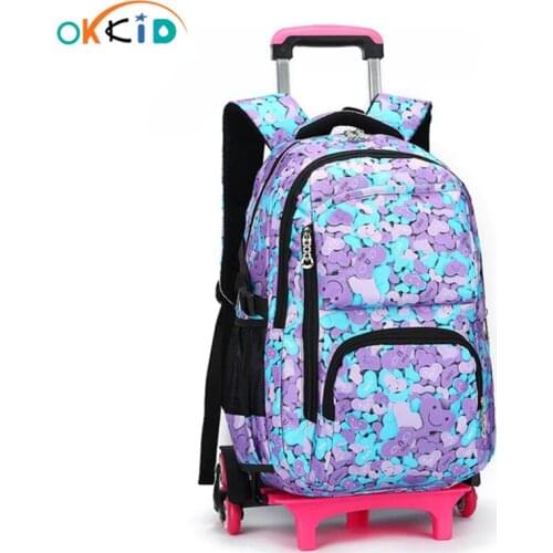 OKKID Children's Bags On Wheels