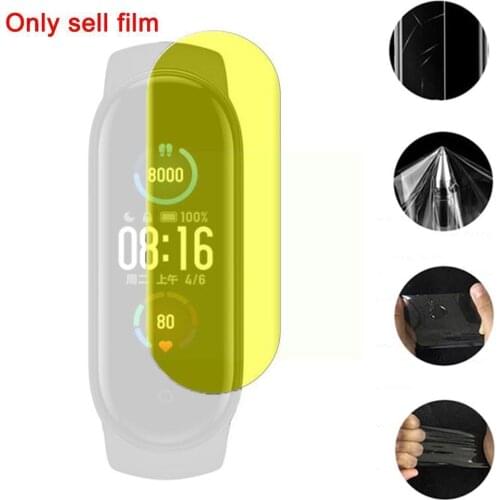 Suitable For Mi Band 4/5/6 Protective Film Full Screen TPU Film Film Printing Film Screen Hot Bending Composite Soft A4H6