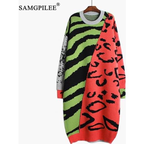 Модные вязаные платья Samgpilee China At AliExpress