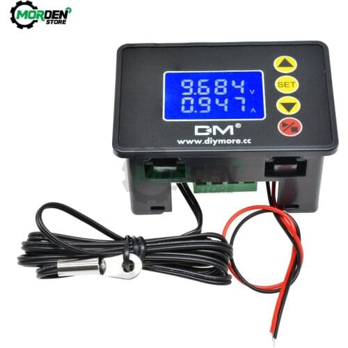 1.37" LCD Digital Timer Voltmeter Ammeter Watt Meter Tester DC 0-100V 10A 1000W High Power Meter voltage Current Detector