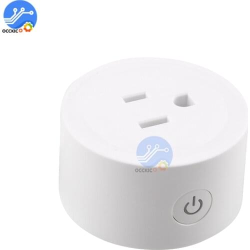 Wifi Socket AC100-240V 16A US standard Plug WIFI smart socket supports Tuya APP Timer Remote Control socket Switch