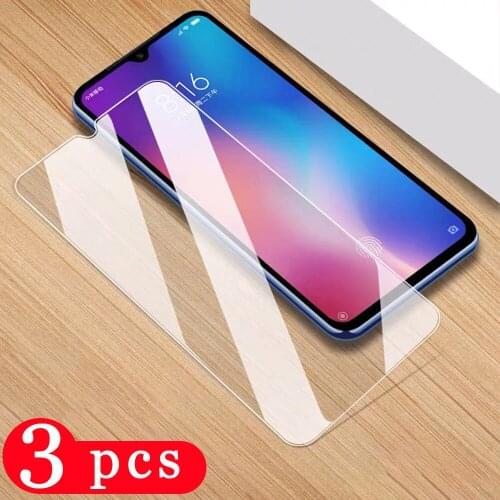 3Pcs for xiaomi mi 9 se lite cc9e cc9 9T pro tempered glass protective film phone screen protector on the glass smartphone
