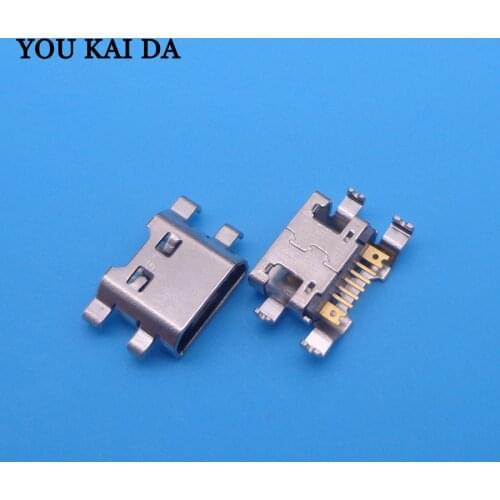 100pcs Micro USB Jack Charging Socket Port Plug Dock Connector For LG K4 K10 M160 K8 M200N K520 X Cam K580 Power K220DS K500N
