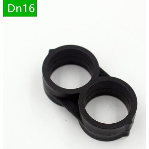 200pcs Dn16 End Line Figure 8 PE End Closer Clamps Hose End for Drip Tubing Metric Fittings For LDPE Tube Drip Irrigation Z111