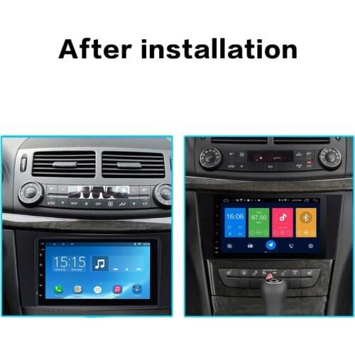 Android 8.0 Car No DVD player GPS Navigation For Benz E-Class CLS W219 W211 W463 G-Class multimedia 4GB RAM CAR MAPS CD palyer