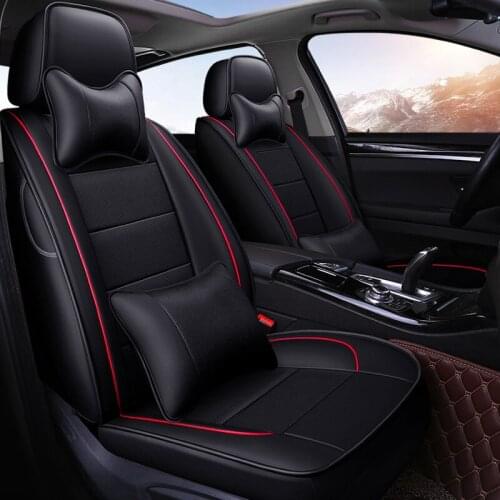 Cowhide custom car seat cover Leather For Mercedes Benz A B C Class CLA CLK CLS ML GLA GLK GLE S E G auto accessories styling