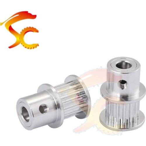 3D Printers Parts printer pulley HTD M3 15 teeth bore 6mm HTD 3M 15 teeth timing pulley fit for HTD 3M belt width 10mm