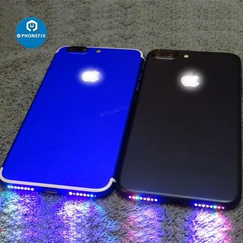 Colorful Glow Loud Speaker Lamp for iPhone Loud Speaker Glow Light Music Hole Shinning Flex Cable for 6 6P 6S 6SP 7 7Plus