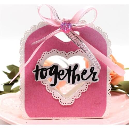 KSCRAFT Elegant Favor Candy Holder Metal Cutting Dies Stencils for DIY Scrapbooking Decorative Embossing DIY Paper Cards