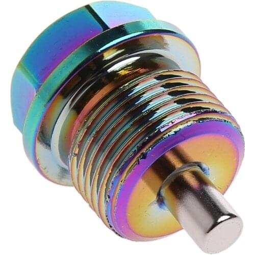 M12 M14 M16 M20x1.5/1.25 Aluminum Magnetic Oil Drain Plug Bolt Sump Nut JUN20