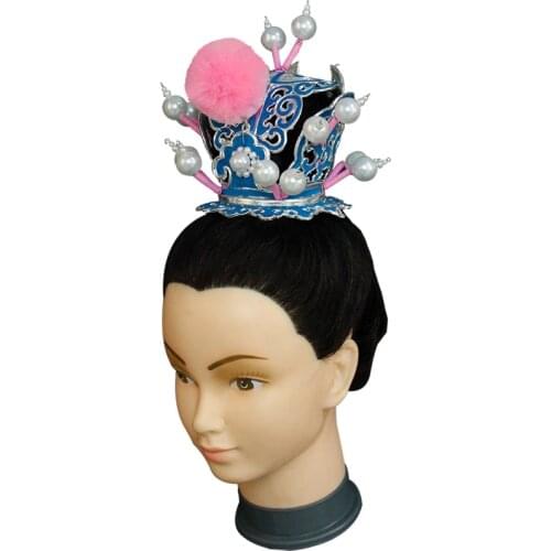 Opera Zijin Guan Duzi tou Jing Yue Opera Dance Costume film Jia Baoyu headdress cap crown prince top