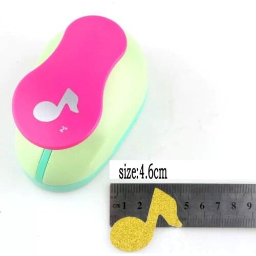 5/8"-3"Note punch perforadora de papel music paper cutter cortador de papel de scrapbook furador de papel furador eva puncher