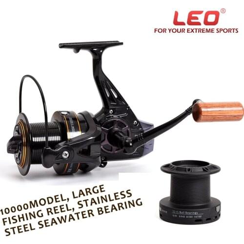 LEO 10000 series fishing reel casting deep sea fishing spinning Reel Wheel Carretilha de pesca baitcasting molinete reel