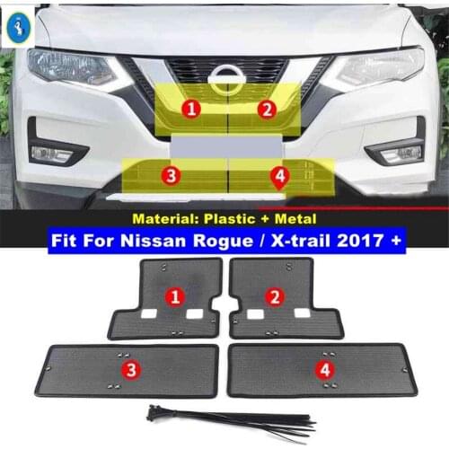 Car Front Grille Insert Net Insect Screening Mesh Cover Trim Protection Covers For Nissan X-Trail X Trail T32 Rogue 2017 - 2020