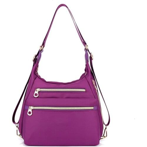 3in1 Bag with Double Zippers Waterproof Fashion Handbag and Shoulder Bag Gift for Women Best Sale-WT
