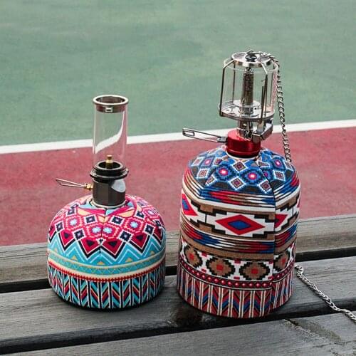 Fuel Cylinder Storage Bag Outdoor Camping 450/230g Gas Canister Protective Cover Durable Canister Cover Storage Bag for Travel