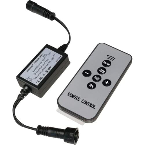 LED Lights Dimmer, SMY Deck Lights Dimmer with RF Wireless Remote Controller in Waterproof IP67 for SMY Lighting LED Deck Lights