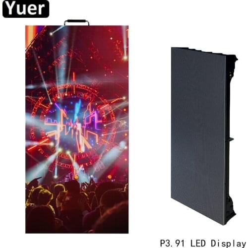8Pcs/Lot P3.91 HD LED Display 50x100CM LED Advertisement Panel SMD2020 DJ Disco Light Stage LED Video Display Module Video Wall