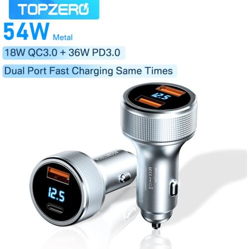 Car Mobile Phone Chargers TOPZERO China