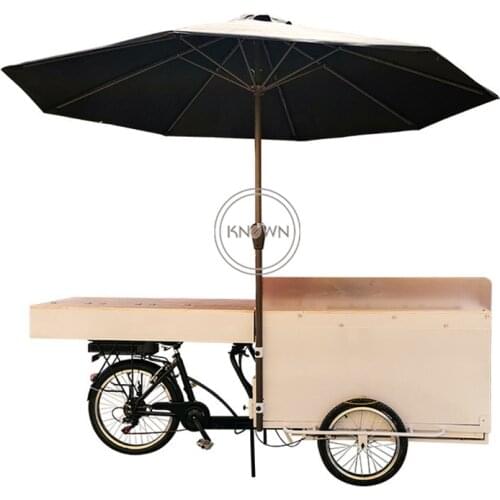 3 Wheels Ice Cream or Popsicle Bike Vending Machine Used Collapsible Coffee Beer Refrigerated Tricycle Carts