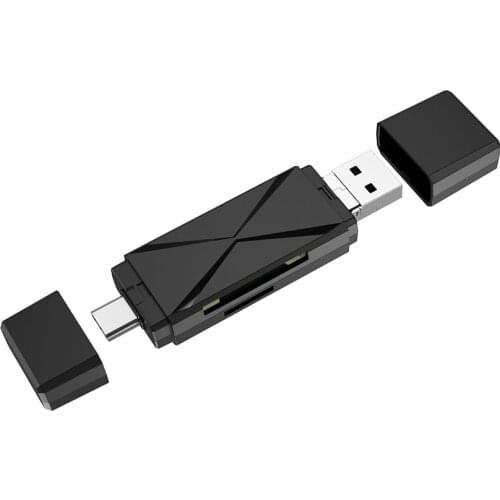 USB2.0 Multi-Card Reader for SDXC,SDHC,TF,SD,MMC,RS-MMC,Mini SDXC,Mini SD,Mini SDHC Card and UHS-I Cards Plug N Play