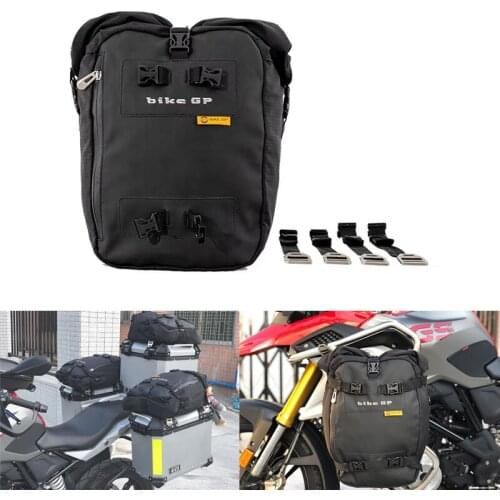 Oxford Cloth Waterproof Motorcycle Tail Bag Multifunction Motorcycle Rear Seat Bag High Capacity Motorcycle Rider Backpack